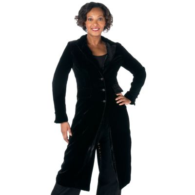WDNY Leopard Lining Velvet Jacket
