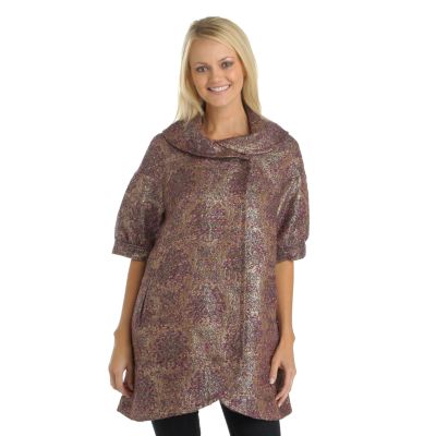 Henry New York Mystical Jacquard Cocoon Jacket