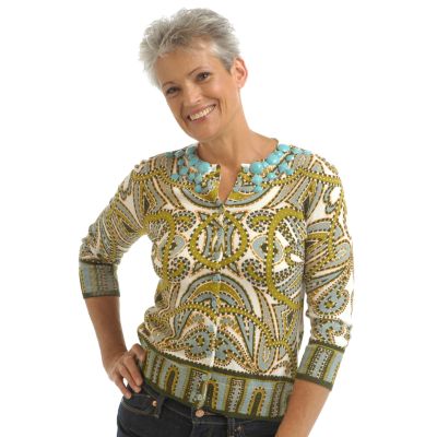 DECO PRINT / TURQUOISE