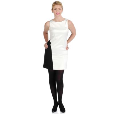 Henry New York Stretch Satin A-Line Sheath Dress