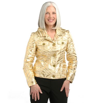 Berek "Divine Animal" Metallic Jean Jacket