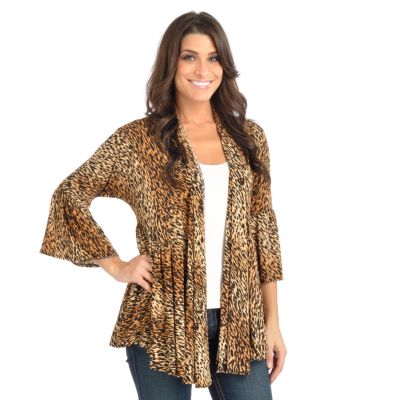aDRESSing WOMAN Printed Kimono-Style Jacket