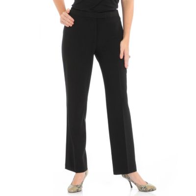 Sag Harbor Slimming Solution™ Tab Front Pants