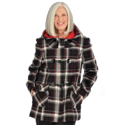 Braetan Hooded Toggle Closure Coat