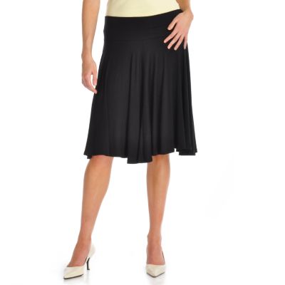 Suzanne Somers Waistband Skirt. BLACK, M