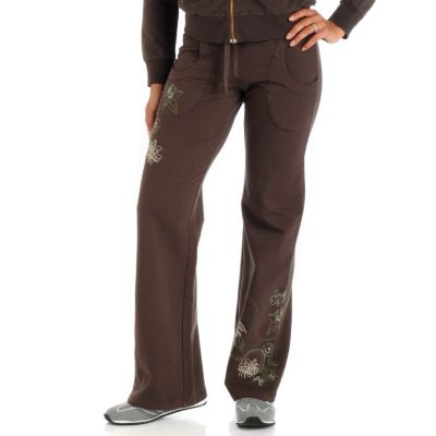 A18290 - XCVI Doodle Embroidered Baby Fleece Pants