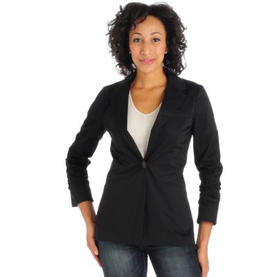 A18291 - XCVI Sateen Boyfriend Blazer