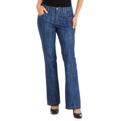 A18338 - Suzanne Somers Flap Pocket Stretch Jeans