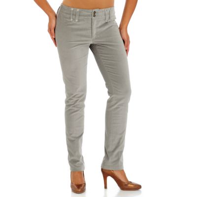 A18368 - Suzanne Somers Stretch Velvet Pants
