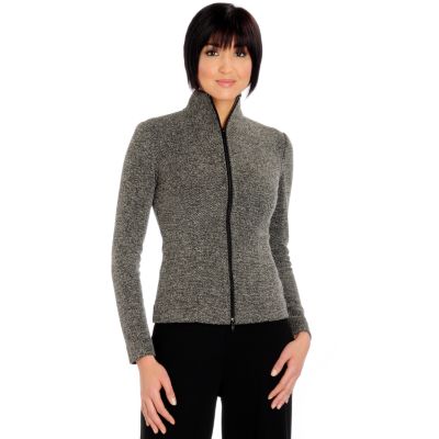 A18380 - LUKASTYLE Techno Tweed Scuba Jacket