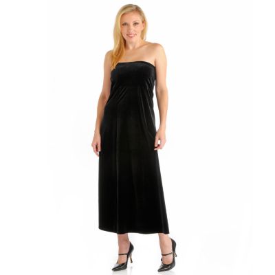 A18391 - aDRESSing WOMAN Stretch Velvet Convertible Dress