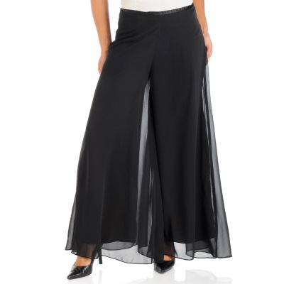 A18398 - aDRESSing WOMAN Chiffon Palazzo Pants