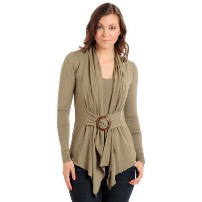 A18628 - Kim Parrish Collection Coconut Buckle Jersey Twin Set
