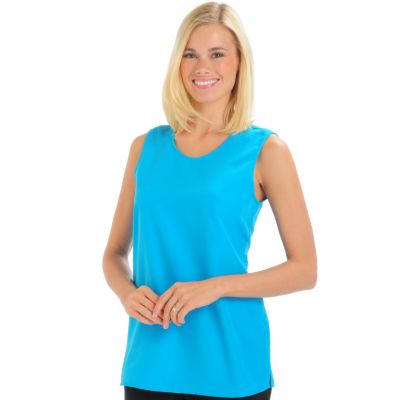 A18644 - Encore by Daniel Kiviat Primo Peach Skin Sleeveless Top