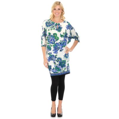 A18742 - aDRESSing WOMAN Printed Tunic