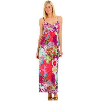 A18747 - aDRESSing WOMAN Printed Maxi Dress