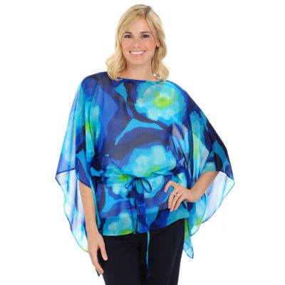 A18940 - Adrienne Vittadini Kimono Sleeve Boat Neck Top
