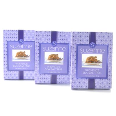 B55066 - Suzanne Somers 3 Pack Provence, Tuscan or Southwest Sea Salt Rub
