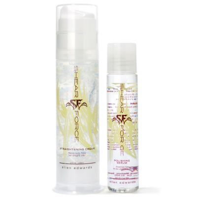 Shear Force Straightening Cream Polishing Serum Duo