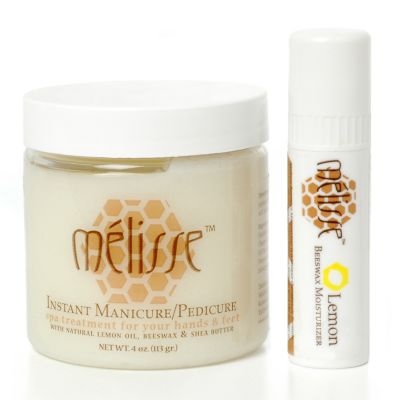 Melisse Skin Therapy Beeswax Manicure & Pedicure Set