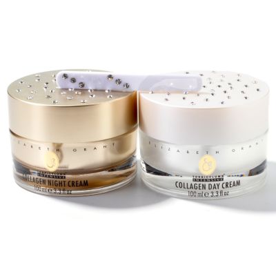 C73177 - Elizabeth Grant Supersize Collagen Day & Night Cream Duo