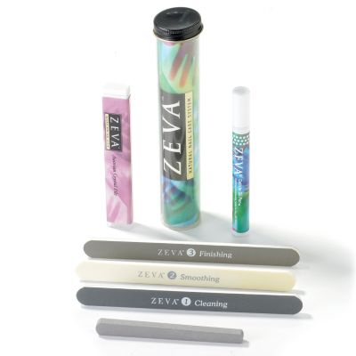 C75351 - Zeva Five Piece Natural Nail Care File & Buffing System