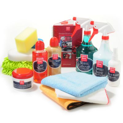 D10057 - Griot's Garage Car Care Value Kit w/ Wash Fluid, Speed Shine & Wax