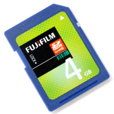 Fuji 4GB SDHC Card