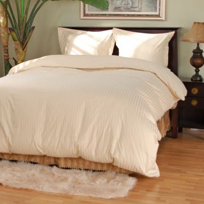 400 TC Julia Stripe Duvet Set
