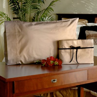 630TC Sheet Set in Khaki - Full Size Only