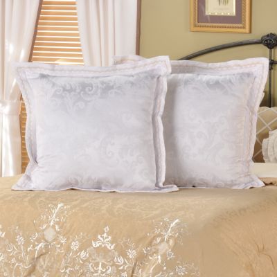Veratex "Serafina" Euro Pillow Pair
