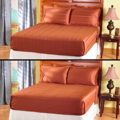 Grand Suites 450TC Cotton Sheet Sets w/ Extra Pillowcases - Two Pack