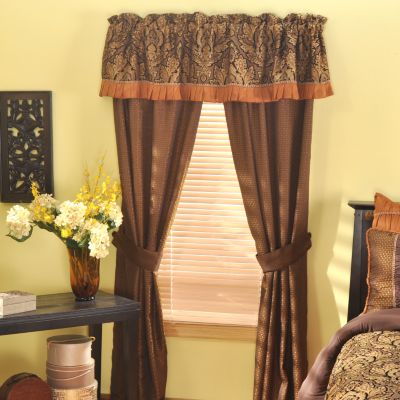 G13336 - Grand Suites ''Castleton'' Five-Piece Window Drapery Set