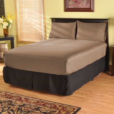 Grand Suites 400TC Cotton Hemstitch Sateen Weave 4-Piece Sheet Set
