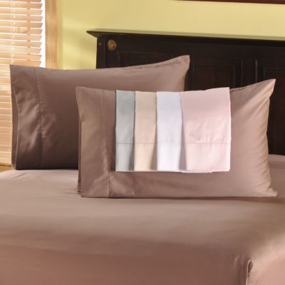 Grand Suites 400TC Cotton Sateen Hemstitch Extra Pillowcase Pair