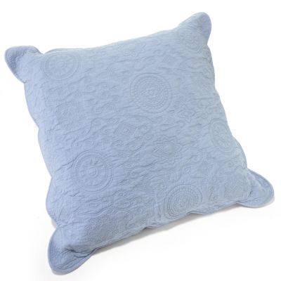 "Sterling" Feather-Filled Throw Pillow