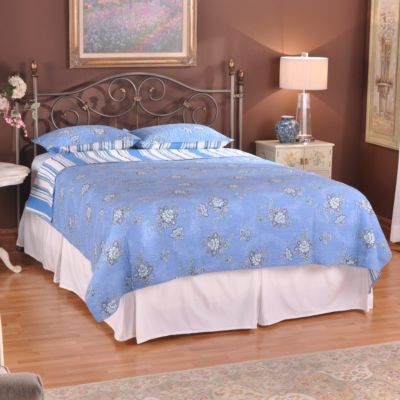 "Sutton" Three-Piece Reversible Quilt & Sham Set