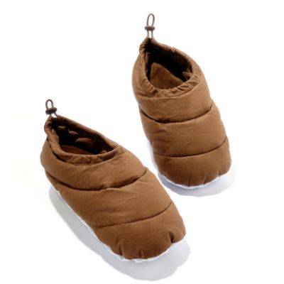 Dream Oaks Down-Filled Micro Plush Slip-On Down Booties
