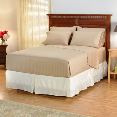 G13538 - Grand Suites 800TC Supima&reg; Cotton Damask Stripe Six-Piece Sheet Set