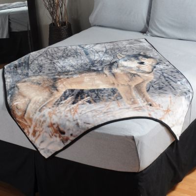 Cozelle™ ComfortTouch™ Printed Animal Fun Throw