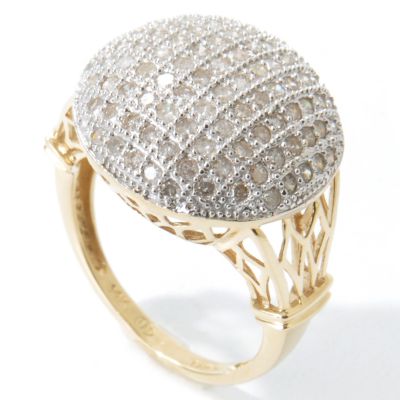 I8976 - 14K Gold 1.00ct Diamond Oval, Square or Heart Shaped Ring