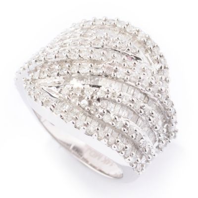 I9026 - 14K White Gold 2.00ct Diamond Ring