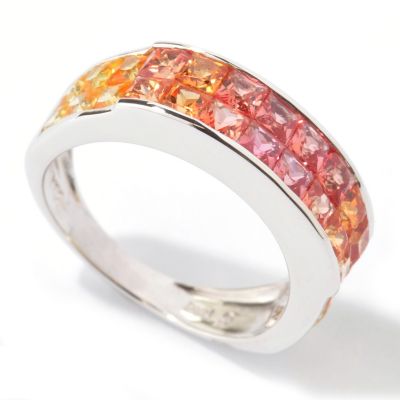 I9203 - Sterling Silver "Shades of Sapphire" Ring