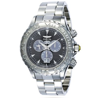 Invicta Men's Stainless Steel Ocean Ghost Chronograph Watch