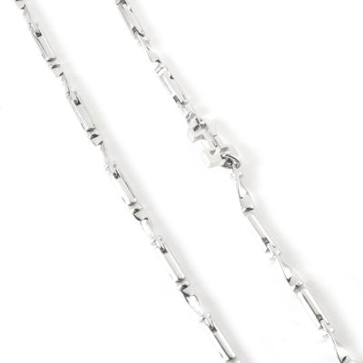 Stainless Steel 23.75" Men's Necklace