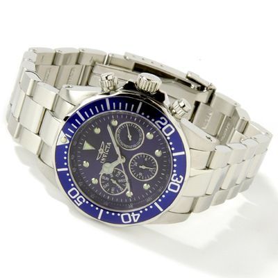 Invicta Men's Stainless Steel Sapphire Diver Collection Bracelet Watch