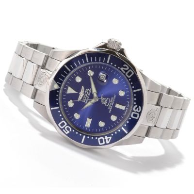 J170516 - Invicta Men's Stainless Steel Grand Diver Automatic Bracelet Watch