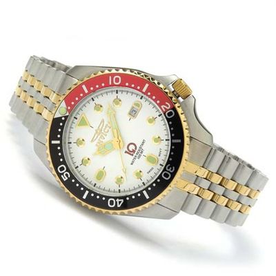 Invicta Men's Diver 10 Year Collection Two-Tone Stainless Steel Bracelet Watch