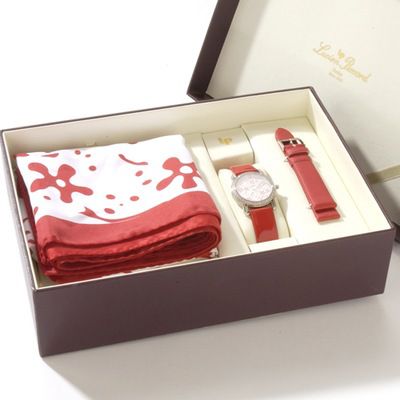 Lucien Piccard Women's Sakura Collection Diamond Watch Set