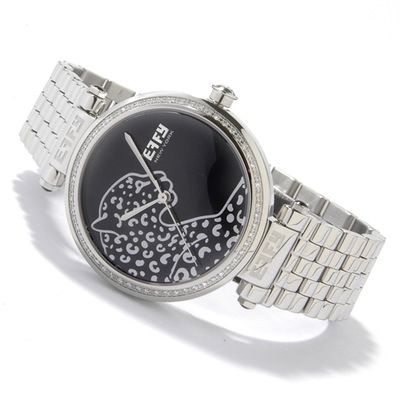 great buy on this effy womens stainless steel cuff watch